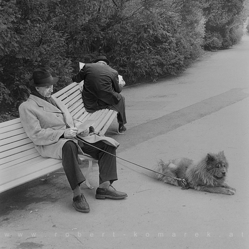 Two Men One Dog - Vienna 1973