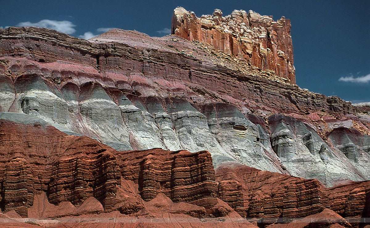 The Castle - Capitol Reef NP, Utah / U.S.A. 1992