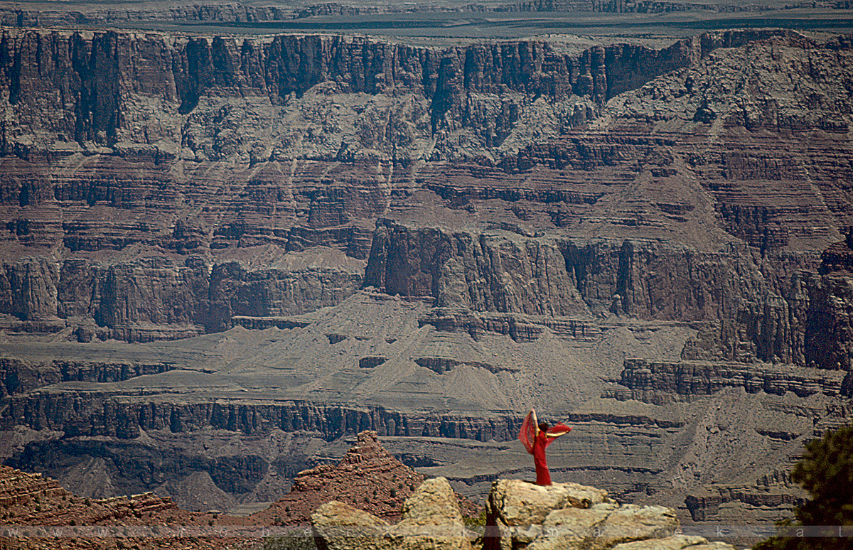 Dancing With Rocks - Grand Canyon, Arizona / U.S.A. 1992